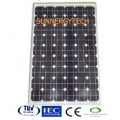 แผงโซล่าเซลล์100W solarcellmonocystalline 100W